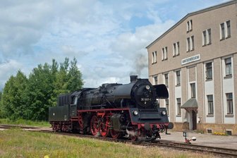 Termin für Jungfernfahrt auf der Muldentalbahn steht fest - Diese Dampflok wird am 29. Mai den Zug von Glauchau nach Wolkenburg ziehen.