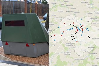 Teure Fotos: Wo in Chemnitz die gefürchteten Blitzer-Anhänger im Einsatz sind - In Chemnitz werden Autofahrer zunehmend von sogenannten Enforcement Trailern geblitzt. Die Blitzer-Anhänger steuern mittlerweile ein Viertel aller Bußgeld-Einnahmen von Temposündern bei.