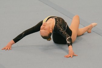 Thalheimerinnen turnen sich an die Spitze - Am Boden räumten die Thalheimerinnen um Greta Dorst die Höchstwertung ab.