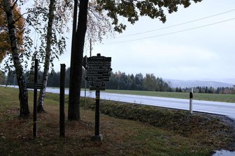 Thalheims Bürgermeister rechnet nicht mit schneller Verlegung der B 180 - Hier könnte die künftige B 180 beginnen.