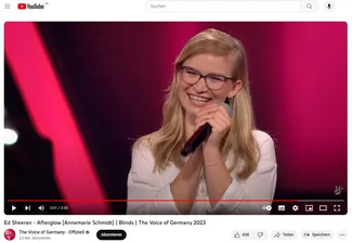 "The Voice Of Germany": Annemarie Schmidt aus Waldenburg landet im Team Ronan Keating - Glücklich: Annemarie Schmidt ist im Team Keating.