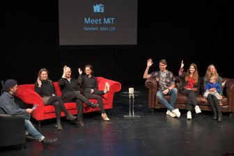 Theater Freiberg: Das sind die neuen Gesichter im Schauspiel - Die Vorstellung der neuen Mitglieder des Schauspielensembles in der BiB in Freiberg.