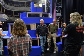 Theaterfest bietet volles Programm - Proben für das neue Stück "Der Talisman" in Freiberg. 