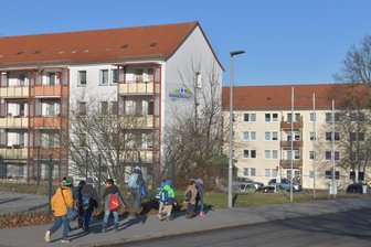 Thomas Buckreus über Freiberger Wohngebiete: „Zu viele Menschen in zu kurzer Zeit belasten die Gemeinschaft" - Unter anderem am Freiberger Forstweg vermietet die Wohnungsgenossenschaft Freiberg Wohnungen.