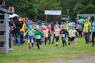 Thumer Pfingstlauf: Wird ein neuer Rekord aufgestellt? - Die kleinsten Läufer gehen als erste auf die Strecke. Sie suchen über einen Kilometer ihre Schnellsten.