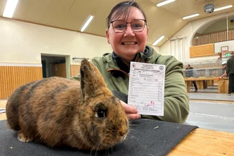 Tierische Entdeckung im Ausland: Dieses Kaninchen begeistert Züchter im Erzgebirge - Janet Richter hat sich in die Kaninchenrasse, die das Erzgebirge im Namen trägt, sofort verliebt. Beim Züchter in Tschechien hat sie bereits einige Tiere geordert.
