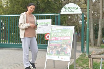 Tierpark Freiberg organisiert tierisches Osterfest - Chocana freut sich schon auf das Osterfest im Freiberger Tierpark am Sonntag, 20. April.