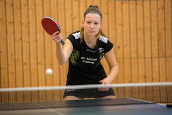 Tischtennis-Damen des SV Saxonia mit Start nach Maß - Gelungener Auftakt: Paula Uhlig steuerte beim 8:4 bei den Leutzscher Füchsen 1,5 Punkte bei.