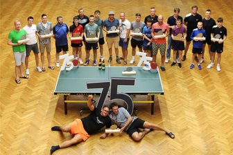 Tischtennis: Gornsdorfer feiern Jubiläum an und neben der Platte - Pünktlich zum 75. Geburtstag hat die Tischtennisabteilung des TSV Elektronik Gornsdorf den Wiederaufstieg in die Oberliga Mitte geschafft. Dort zu spielen, bleibt auch künftig der Anspruch.