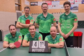 Tischtennis: Langenstriegiser gewinnen Topspiel klar - Die Tischtennismänner des Langenstriegiser SV stehen bereits dicht vor dem Aufstieg in die 2. Bezirksliga.