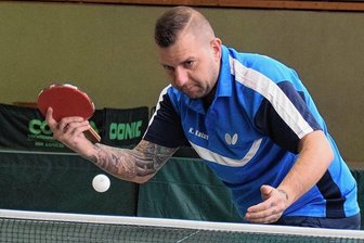 Tischtennis-Oberliga: Lugauer wollen Riesenschritt in Richtung Regionalliga machen" - Will mit Lugau in die Regionalliga: Krisztian Katus. 
