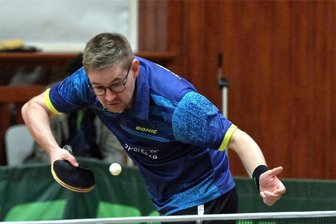 Tischtennis: Sachsenliga-Tabellenführer Gornsdorf nicht zu stoppen - Seit dem Sommer 2023 schlägt Ivo Wunderlich für die Gornsdorfer auf und hat wie der Rest des Teams nur ein Ziel: den Aufstieg.