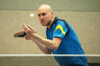 Tischtennis: Tannenberger bleiben in der Erfolgsspur - Auf Tannenbergs Nummer 1, Jan Vesely, war gegen Görlitz Verlass. Der Tscheche steuerte zwei Einzelsiege und das gewonnene Doppel mit Friedrich Sacher bei.