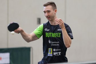 Tischtennis: TTC Sachsenring Hohenstein-Ernstthal steckt in 2. und 3. Bundesliga Niederlagen ein - Nick Neumann-Manz sprang am Wochenende in der 2. Bundesliga für den erkrankten Carlos Mühlbach ein.