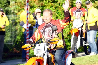 Todestag von Enduro-Legende aus dem Erzgebirge jährt sich zum fünften Mal - Andreas Cyffka 2012 bei der Sechstagefahrt am Sachsenring.