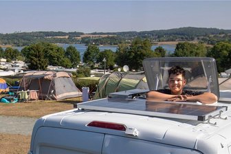 Tourismus an der Talsperre Pöhl auf Rekordkurs - Nahezu ausgebucht ist der Campingplatz Gunzenberg. Mehr Urlauber denn je zieht es ins Vogtland an die Talsperre Pöhl. 