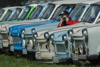 Trabis am Wochenende im Vogtland auf Tour - Trabis gehen am Samstag im Vogtland auf Tour.