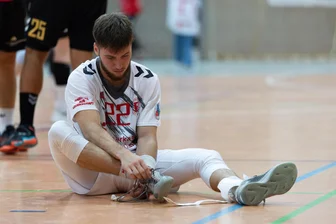 Trainer des HC Einheit Plauen nimmt seine Spieler in die Pflicht - Nicht alles läuft rund bei den Handballern des HC Einheit Plauen. Im Bild Michal Maxim Bednarik.