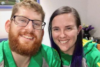Transfercoup von RB Zwickau: Ein Paar kommt aus Australien - Freuen sich auf die Herausforderung mit RB Zwickau in der Bundesliga: Steven Eliott und Hannah Dodd.