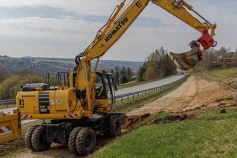 Trasse für Radweg an der B 95 nimmt Form an - 
