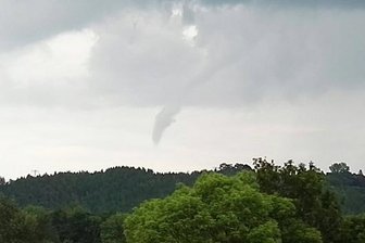 Trichterwolke in Annaberg-Buchholz gesichtet -