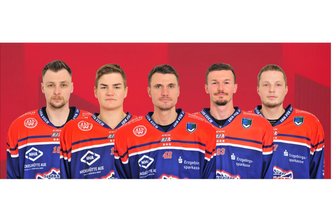 Trio geht, Quintett bleibt: Eishockey-Wölfe aus dem Erzgebirge feilen weiter am neuen Kader - Kevin Piehler, Jan Meixner, Florian Heinz, Ricco Warkus und Jonas Wich bleiben den Schönheider Wölfen erhalten.