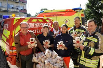 Tröste-Teddys für ein Kinderlächeln -