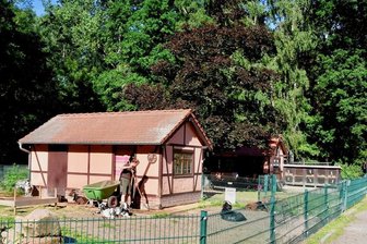 Trotz Preisexplosion: Limbach-Oberfrohna hält an den Plänen für das neue Inkaland im Tierpark fest - In diesem Bereich des Limbach-Oberfrohnaer Tierparks sollen in diesem Monat Bauarbeiten beginnen. Ziel des Vorhabens ist, ein sogenanntes Inkaland zu schaffen. Das wird allerdings teurer als geplant.