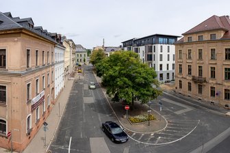 Trotz Rotstift soll Reichenbacher Solbrigplatz Springbrunnen bekommen - Der Reichenbacher Solbrigplatz soll schöner werden.