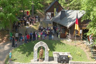 Trotz Warnung vor heftigem Regen: Wo im Erzgebirge Kindertag gefeiert wird - Im Schaubergwerk „Herkules-Frisch-Glück“ werden Unter-Tage-Touren angeboten.