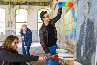 Trotz Zoff mit Trägerverein: Ibug-Festival startet wie geplant - Verschiedene Künstler und Künstlerinnen werden bei der Ibug in Reichenbach teilnehmen, so auch das Trio: Kunstreiniger.