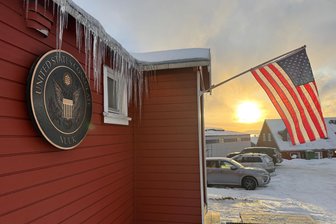 Trump greift nach Grönland – das kann Europa jetzt tun - Das US-Konsulat in der grönländischen Hauptstadt Nuuk. US-Präsident Trump will, dass die ganze Insel amerikanisch wird.