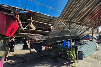 Tsunami-Warnung nach schwerem Erdbeben vor den Philippinen - Es gab Schäden an zahlreichen Gebäuden.