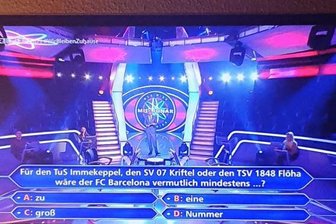 TSV Flöha wird dank "Wer wird Millionär" bundesweit bekannt -