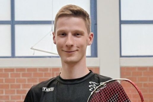 TSV will weiße Weste wahren - Pit Hofmann ist aktuell die Nummer 1 bei den Niederwürschnitzer Badminton-Spielern. 