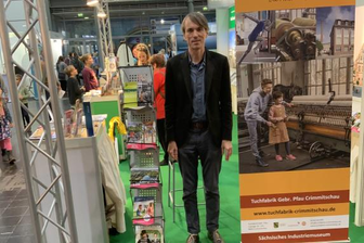 Tuchfabrik-Chef rührt Werbetrommel für die Region Crimmitschau - Philip Kardel, Chef des Textilmuseums Gebr. Pfau in Crimmitschau, hat am Mittwoch die Tourismusregion Zwickau vertreten.