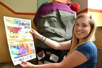 Tüdelü: Ein Fest im Zeichen des Regenbogens - Aline Schmidt vom Verein Different People hat in diesem Jahr das Tüdelü in Chemnitz organisiert. 