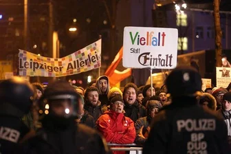 Tumulte bei Legida-Demonstration - Drei Festnahmen -