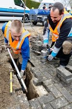 Turbo-Internet dank Erdrakete: Unternehmen bietet Wildenfelsern Glasfaser bis in die Keller an - So sieht eine Erdrakete aus.