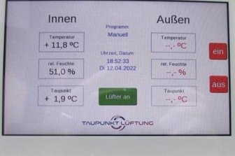 Turmlüftung soll getestet werden - Ein eingebautes Lüftungssystem sollte Feuchtigkeit draußen halten.