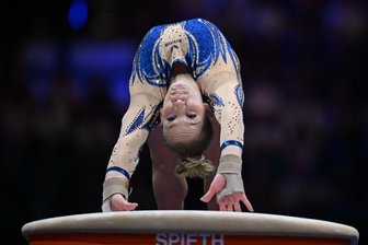 Turn-EM in Leipzig: Chemnitzerin Karina Schönmaier feiert die nächste Medaille - Turnerin Karina Schönmaier vom TuS Chemnitz-Altendorf holte sich am Freitag bereits ihre dritte Medaille bei der Heim-EM in Leipzig.