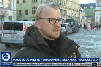 TV-Beitrag über Zwickauer Bundeswehr-Werbeverbot: BSW wirft litauischem Fernsehsender Verdrehung von Tatsachen vor - Im Interview mit dem litauischen Fernsehsender „LRT“ stand unter anderem der Zwickauer BSW-Stadtrat Sven Quilitzsch Rede und Antwort.