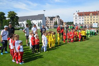 Über 2600 Zuschauer sehen die Finals - Beim Funino-Turnier gingen 16 Mannschaften aus neun Vereinen an den Start.