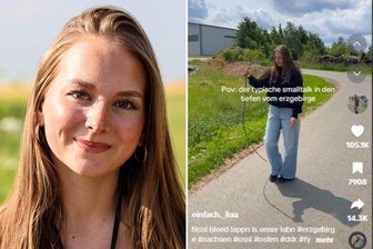 Über eine Million Klicks: Tiktokerin aus dem Erzgebirge geht viral - Mit einem Tiktok-Video bekam Lia-Noelle Bochmann aus dem Erzgebirge mehr als eine Million Klicks.