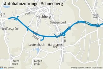 Über neuen Autobahnzubringer S 282 rollt bald der Verkehr -