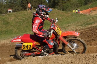 Über Tschechien, Ungarn und Hessen zum EM-Titel: Lichtenberger Motocrosser feiert sensationelles Comeback - Erfolgreiches Comeback: Mit Platz 2 im tschechischen Stříbro legte Mirko Werner den Grundstein zum EM-Titel.