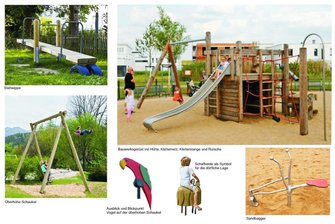 Überhohe Schaukel soll Attraktion auf neuem Spielplatz werden -