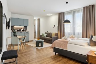 Übernachten in den Zwickau-Arcaden: Neue Apartments machen es möglich - So sehen die Design-Apartments aus, die Limehome jetzt in den Zwickau-Arcaden eingerichtet hat.