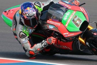 Überraschungserfolg dank Chaos - Stefan Bradl kämpfte in Argentinien mit seiner neuen Aprilia.