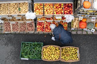 Umfrage in Zwickau: Große Mehrheit der Teilnehmer wünscht sich Frischemarkt an Samstagen - Auf dem Samstagsmarkt sollen frische Produkte aus der Region angeboten werden.